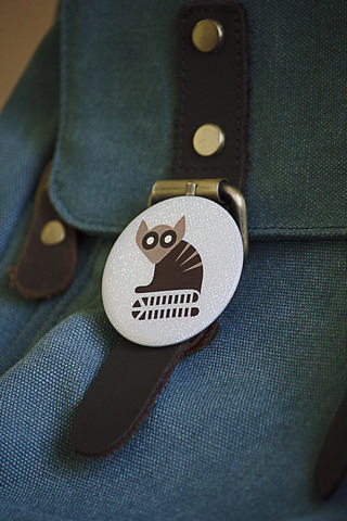 funny badge sublimation printing
