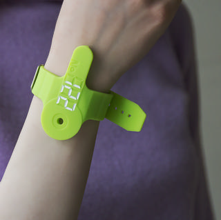 silicone wrist key holder